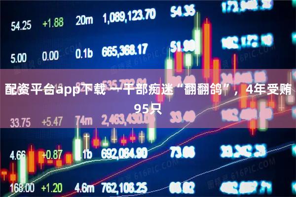 配资平台app下载 一干部痴迷“翻翻鸽”，4年受贿95只